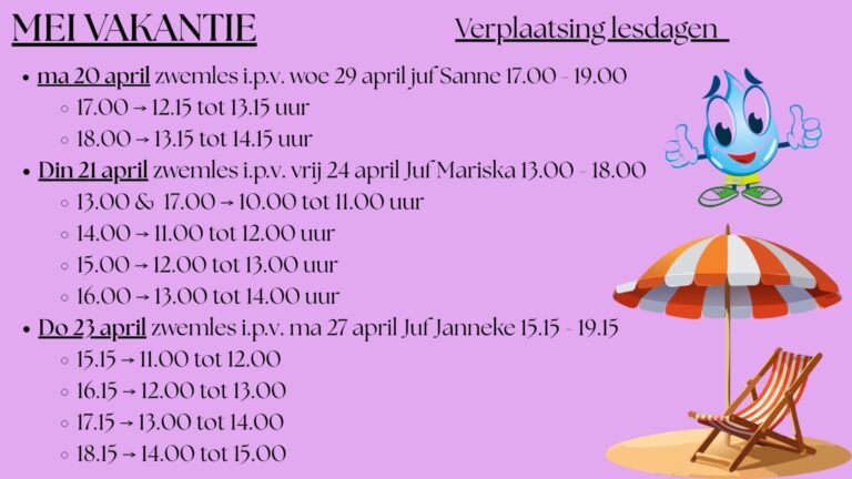 Meivakantie 2026